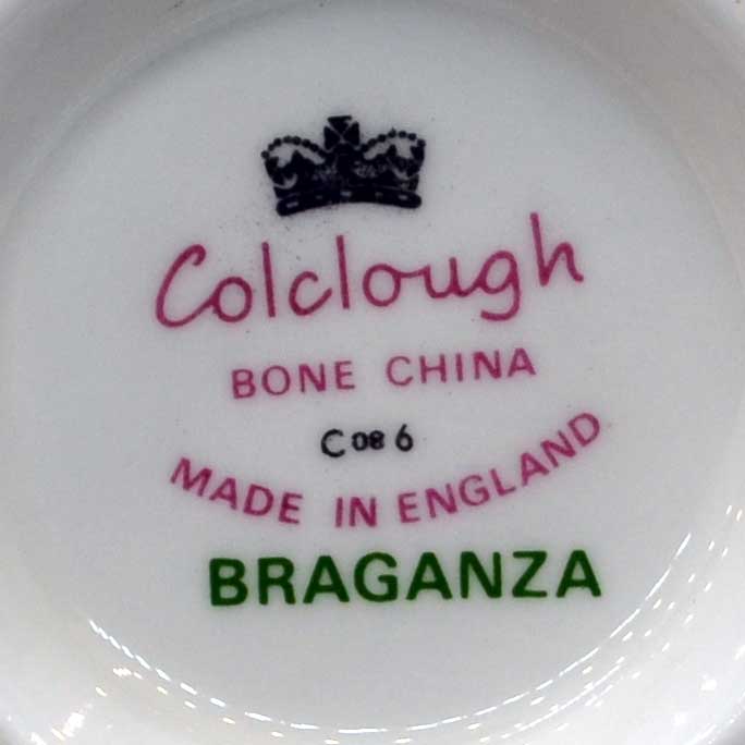 Colclough Braganza 8454 bone china teacup shape D - Image 3