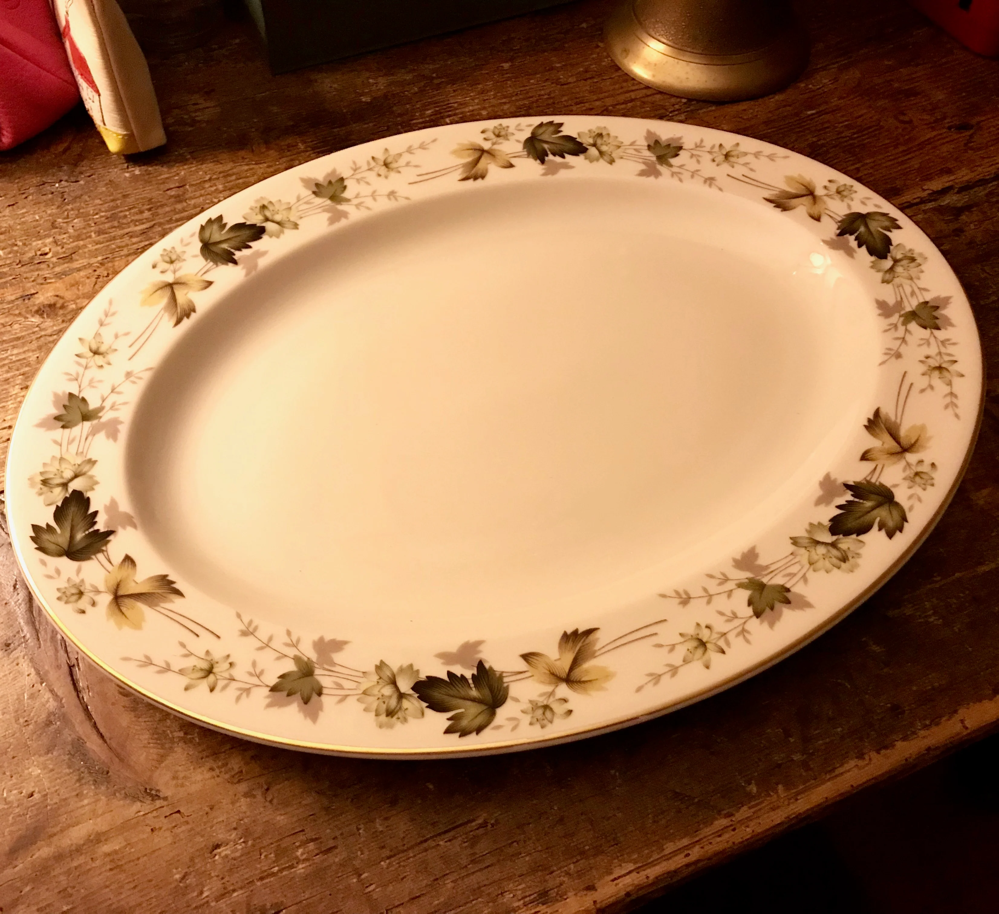 Royal Doulton Larchmont Oval China Serving Plate 33.5cm - Image 4