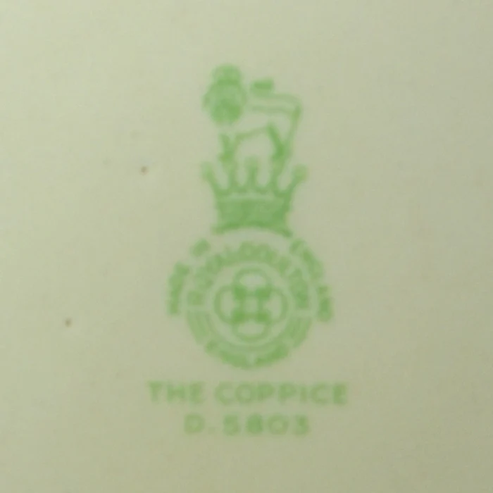 Royal Doulton China The Coppice D5803 Dinner Plate - Image 3